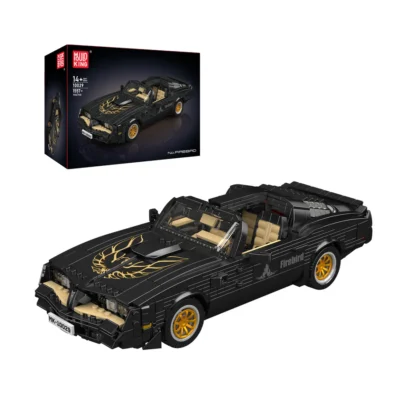 Mould King 10029 The Black Firebird Sport Racing Car Building Block