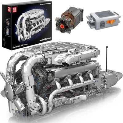 Mould King 10168  The V8 Tmin-Turbo Engine Building Block