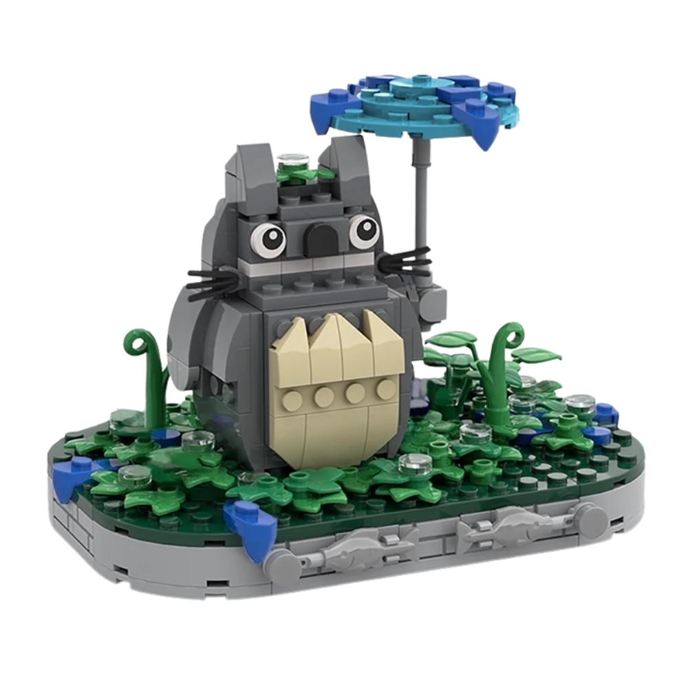 261PCS MOC Hayaoss Miyazakisw Totoros Gift Blocks