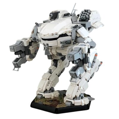 MOC BattleTeched Mech Robot Building Block