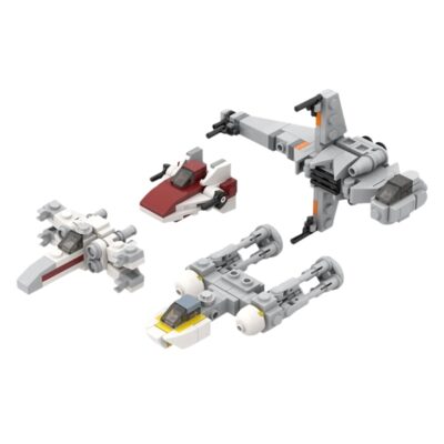 MOC-32286 Space War Airship  Building Block