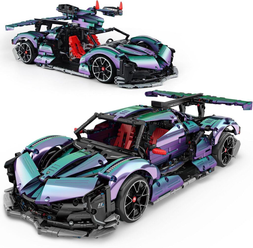 IM.Master 9826-2 Helios Drift Sports Car with 2443 Pieces