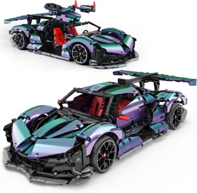 IM.Master 9826-2 Helios Drift Sports Car with 2443 Pieces