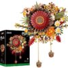 JK2510 - 10314pcs Colorful Gerbera Model Compatible Building Block