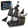 932Pcs Creative Movie Ship Toys The MOC Black Pearl Pirate Ship Building Block