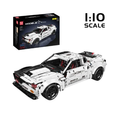 MOULD KING 13128 Technical Dodge Hellcat Sport Car Building Blocks