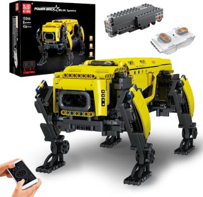 MOULD KING 15066 The RC Motorized Boston Dynamics Big Dog Model AlphaDog Building Blocks Bricks