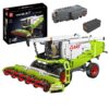 MOULD KING 17014 Technical MOC Agricultural Harvesters Remote Control Building Blocks