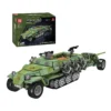 MOULD KING 20027 Semi-tracked Armored Vehicle With Motor with 1298 Pieces