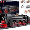 MOULD KING 12001 City Series The QJ Steam Locomotives Remote Control Train Building Blocks