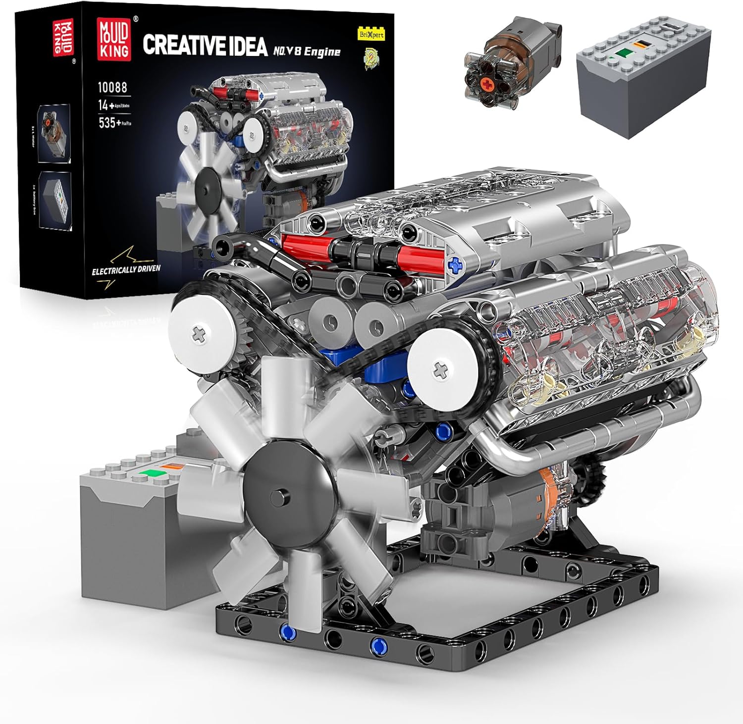 Mould King 10088 The V8 Engine Building Block