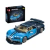 Mould King 10111 The MOC Blue Sport Racing Car Building Block