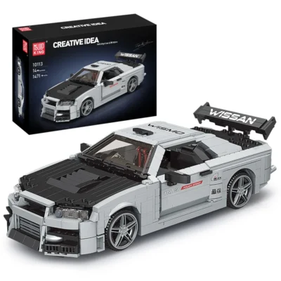Mould King 10113 The MOC Skyline Sport Racing Car Model Assembly Car Brick Toys