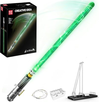 Mould King 10140 The Lightsaber with Led Parts Building Block