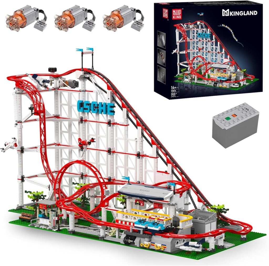 Mould King 11014 The Motorized Rolle Coaster Building Block