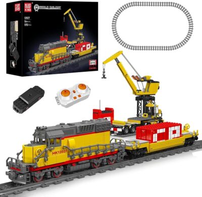 Mould King 12027 The Motorized EMD SD40-2 Diesel Locomotive Building Block Brick