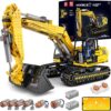 Mould King 13112 The Motorized MOC-2513 Excavator Building Block