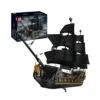 Mould King 13186 Pirate Ship Toys The Big Black Pearl Building Block