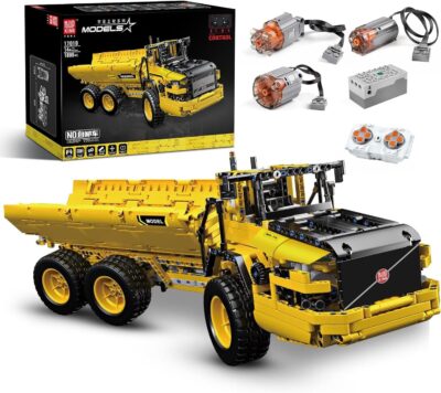 Mould King 17010 The RC MOC-8002 Dump Truck Building Block