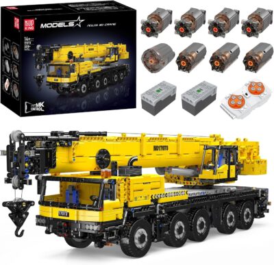 Mould King 17073/17074 -  3,218 Pcs LTM 1110 Mobile Crane Building Set