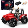 Mould King 18037 The Remote Control Wheeled Tractor Building Block
