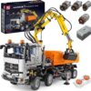 Mould King 19007  The RC MOC-24674 Pneumatic Truck Building Block