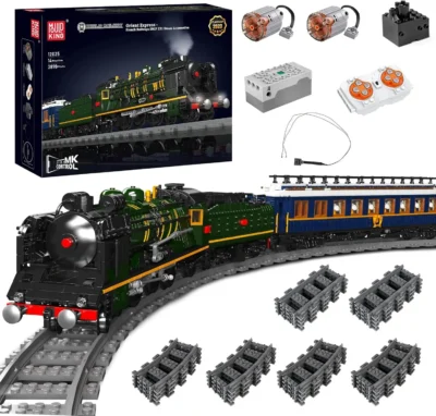 MOULD KING 12025 SNCF 231 Steam Train Building Blocks Set