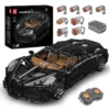 Mould King 13163 Remote Control La Voiture Noire Sport Racing Car Building Block