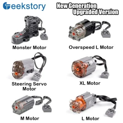 MOULD KING M-0001 – M-0007 Power Function Parts V2.0 with PF