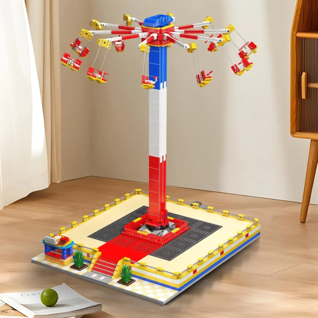 MOULD KING 11016 Creative Amusement Flying Chair Ride Remote Control Building Blocks - Image 4
