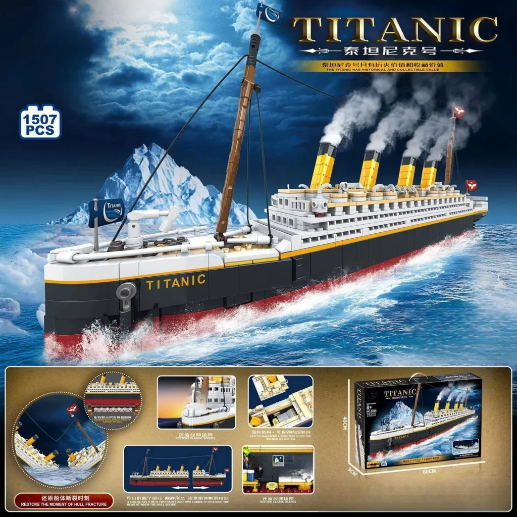 MOC 9099 Titanic creative model building block - Image 2