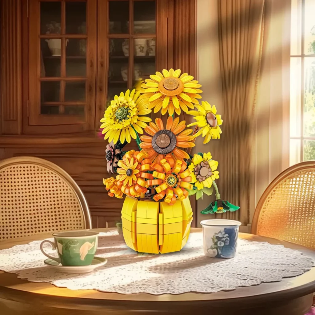 Flower Bundle Eternal Sunflower Building Blocks - Image 6