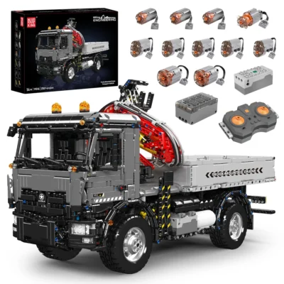 MOULD KING 19016 Control Mounted Transport Vehicle Construction Block