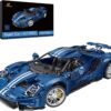 MOC 10520 Technical 1:8 SVJ Super Sport Car Building Blocks