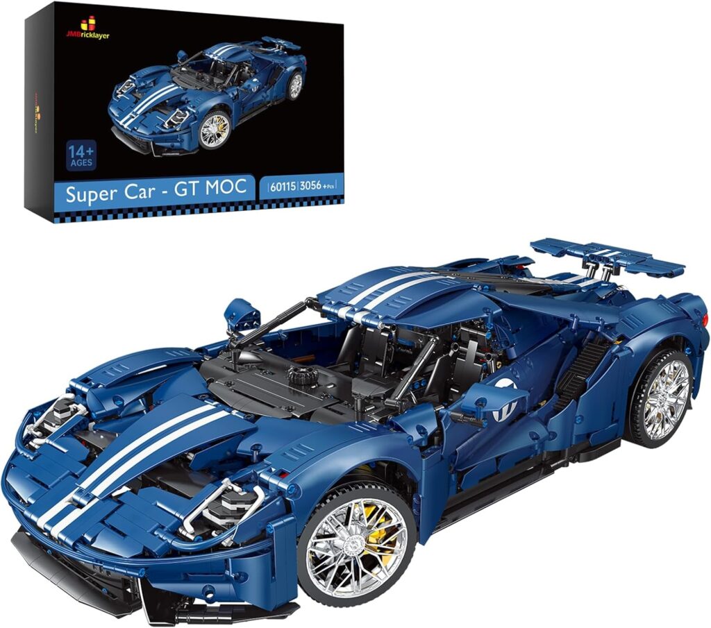 MOC 10520 Technical 1:8 SVJ Super Sport Car Building Blocks
