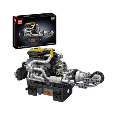 Mould King 10207 The Motorized PAG Supercar V12 Engine Building Block