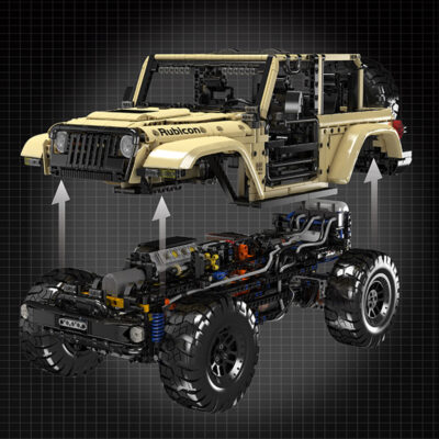 Mould King 13184 Wrangler With Motor 5 - Mouldking Germany