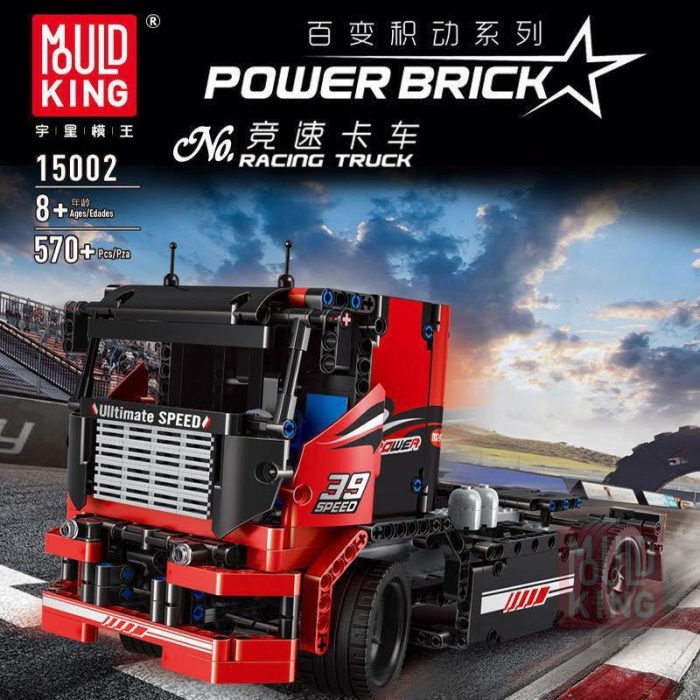 MOULD KING 15002 The Red Racing Remote Control Truck - Mouldking Germany